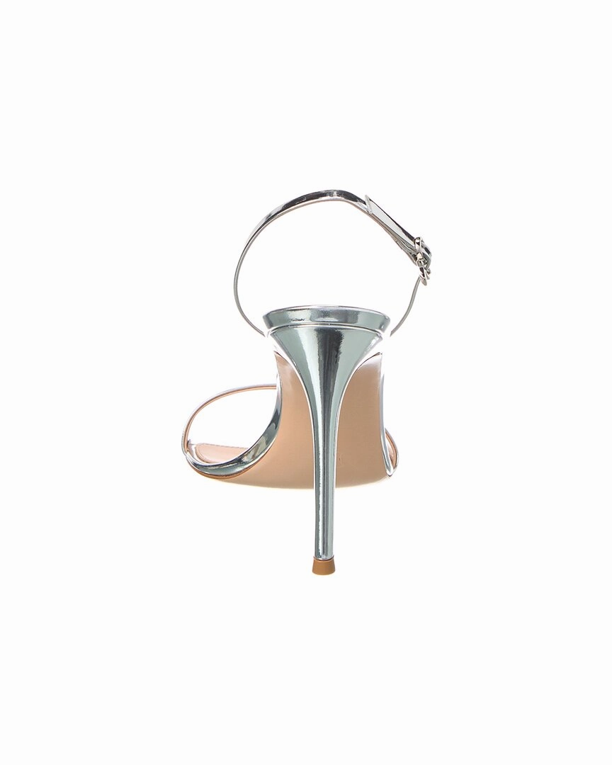 Gianvito Rossi Ribbon Stiletto 105 Leather Slingback Sandal