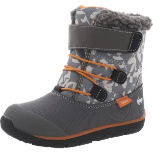 Gilman WP/IN Girls Pattern Waterproof Winter Boots
