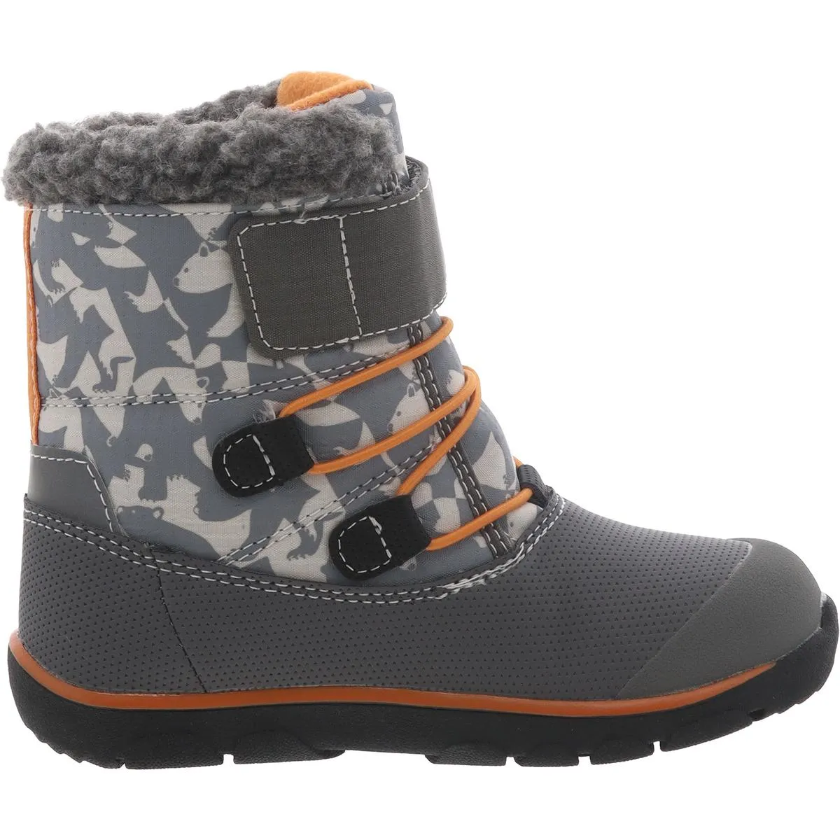 Gilman WP/IN Girls Pattern Waterproof Winter Boots