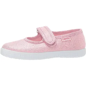 Girl Mary Jane Shoes In Pink Metallic