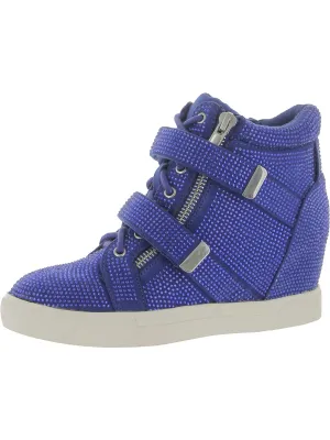 Girls Big Kid Rhinestone Casual and Fashion Sneakers