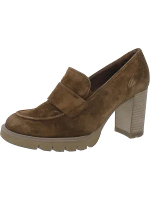 Girls Big Kid Suede Loafers