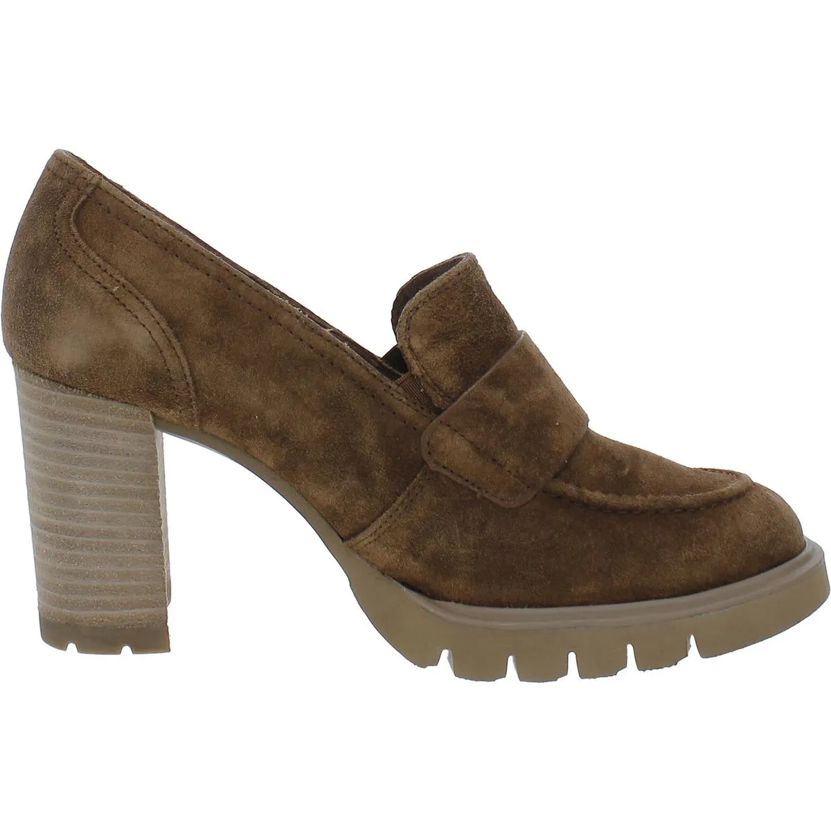 Girls Big Kid Suede Loafers