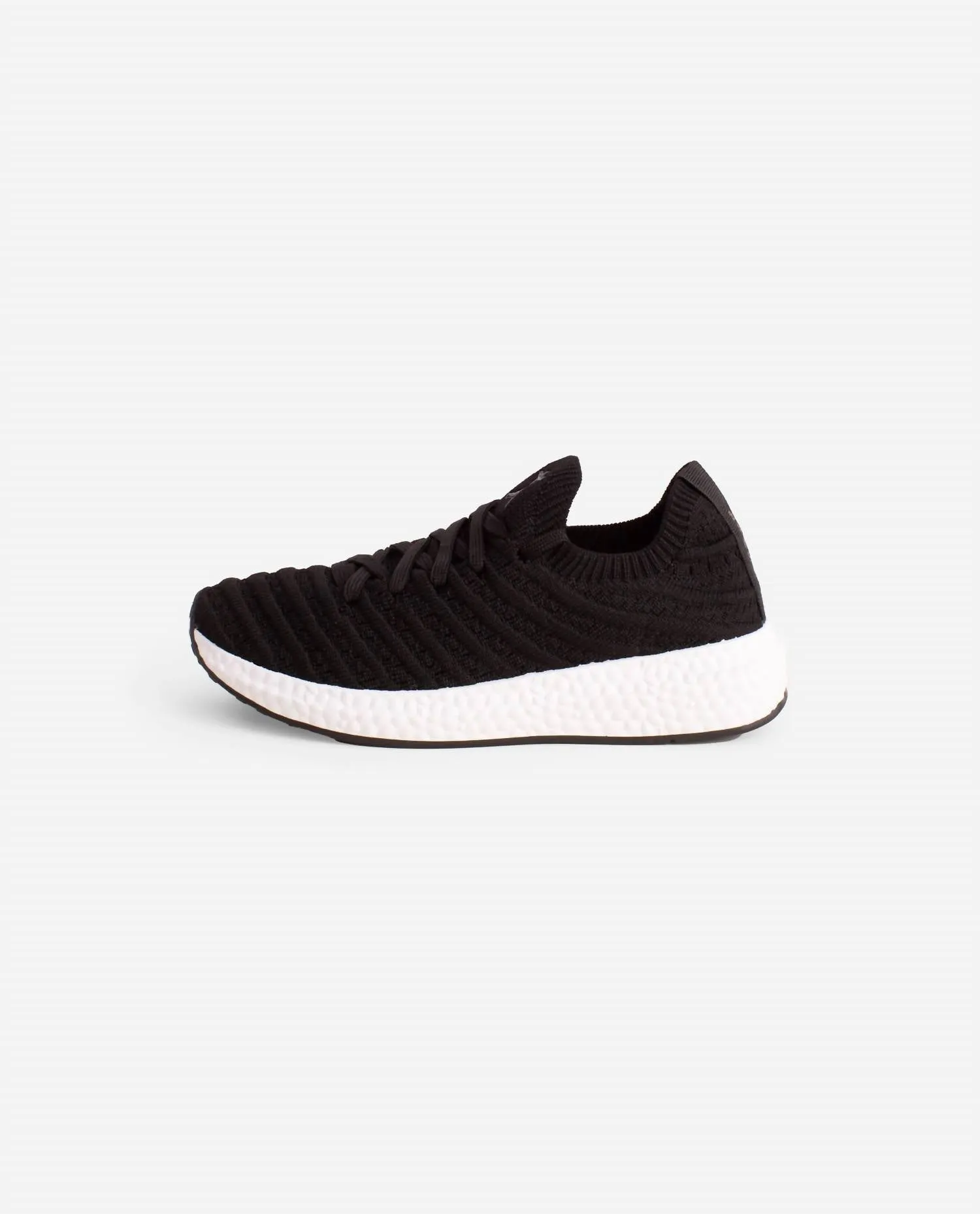 Girls Bloom Lace Up Sneaker In Black