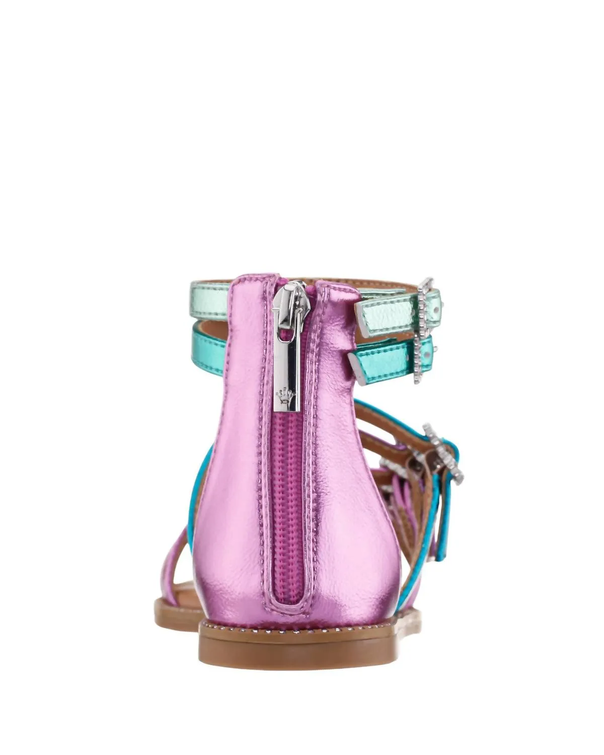 Girl's Brie Sandal In Pastel Multi