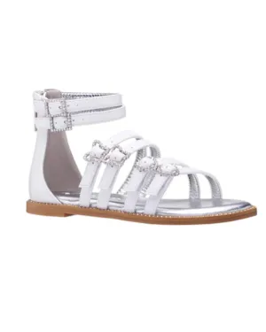 Girl's Brie Sandals In White
