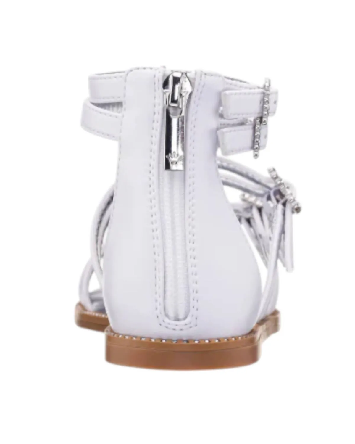 Girl's Brie Sandals In White