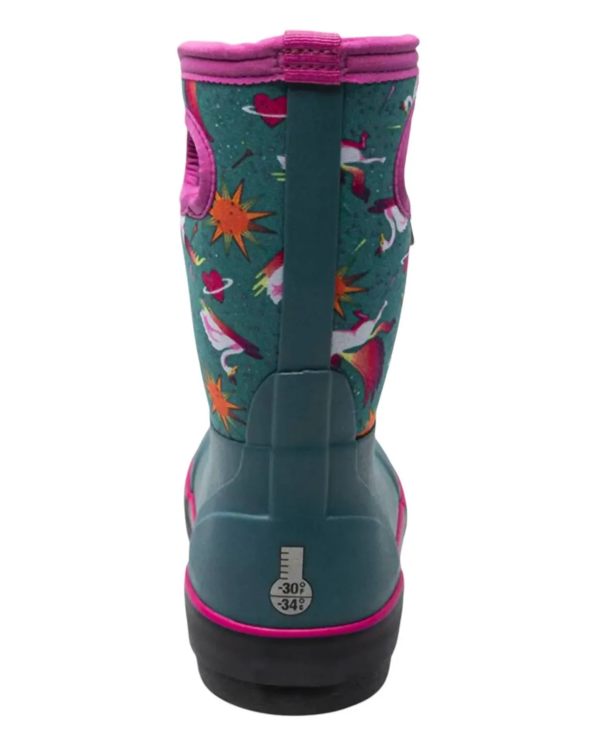 Girl's Classic Pegasus Boots In Teal