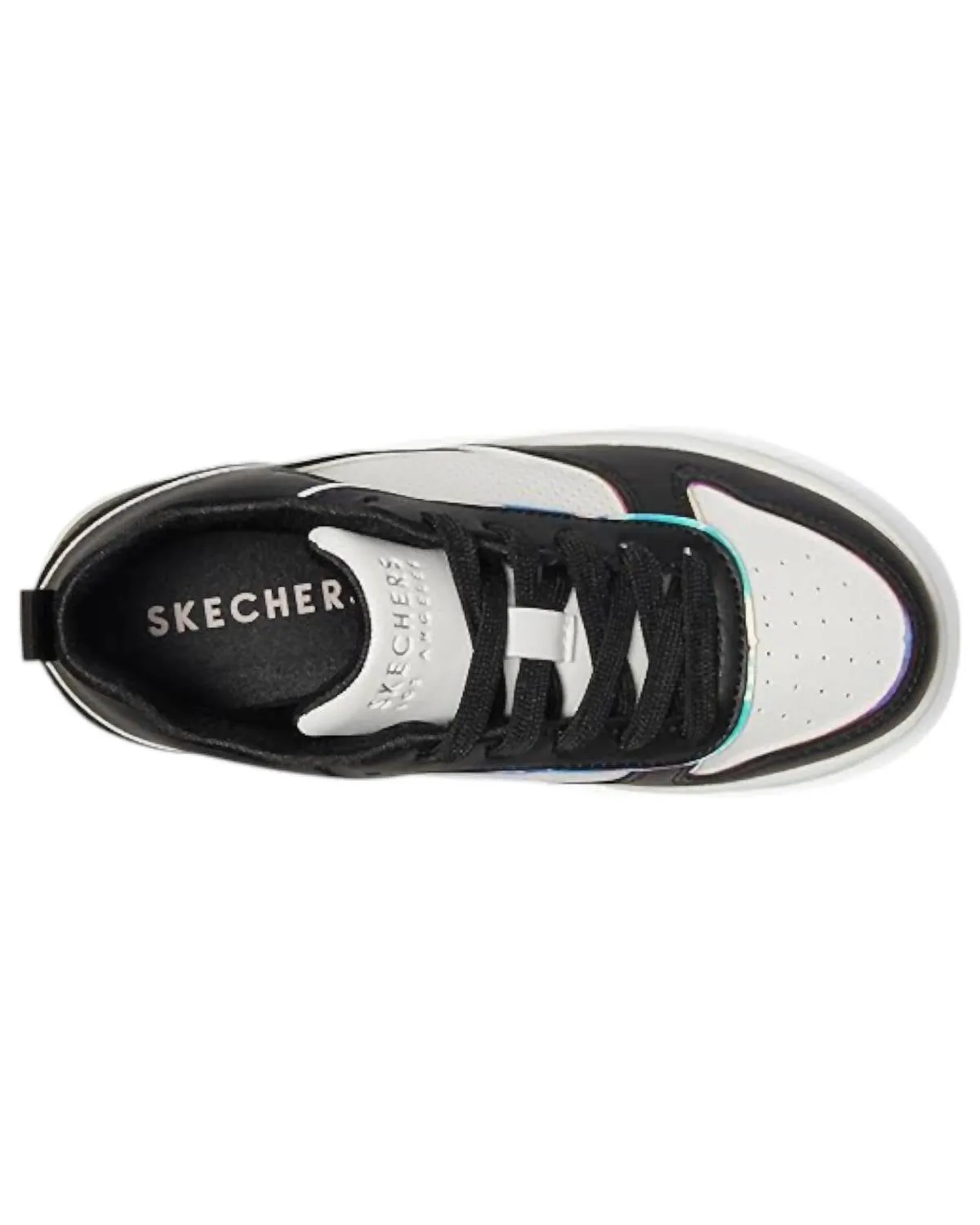 Girl's Court Hi- Air Sneakers In Black