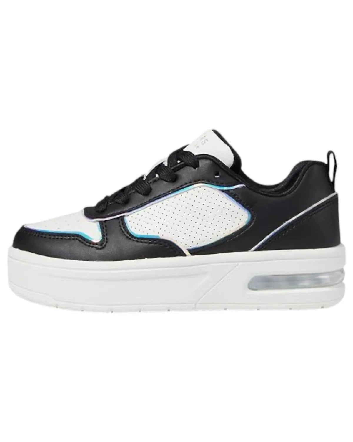 Girl's Court Hi- Air Sneakers In Black