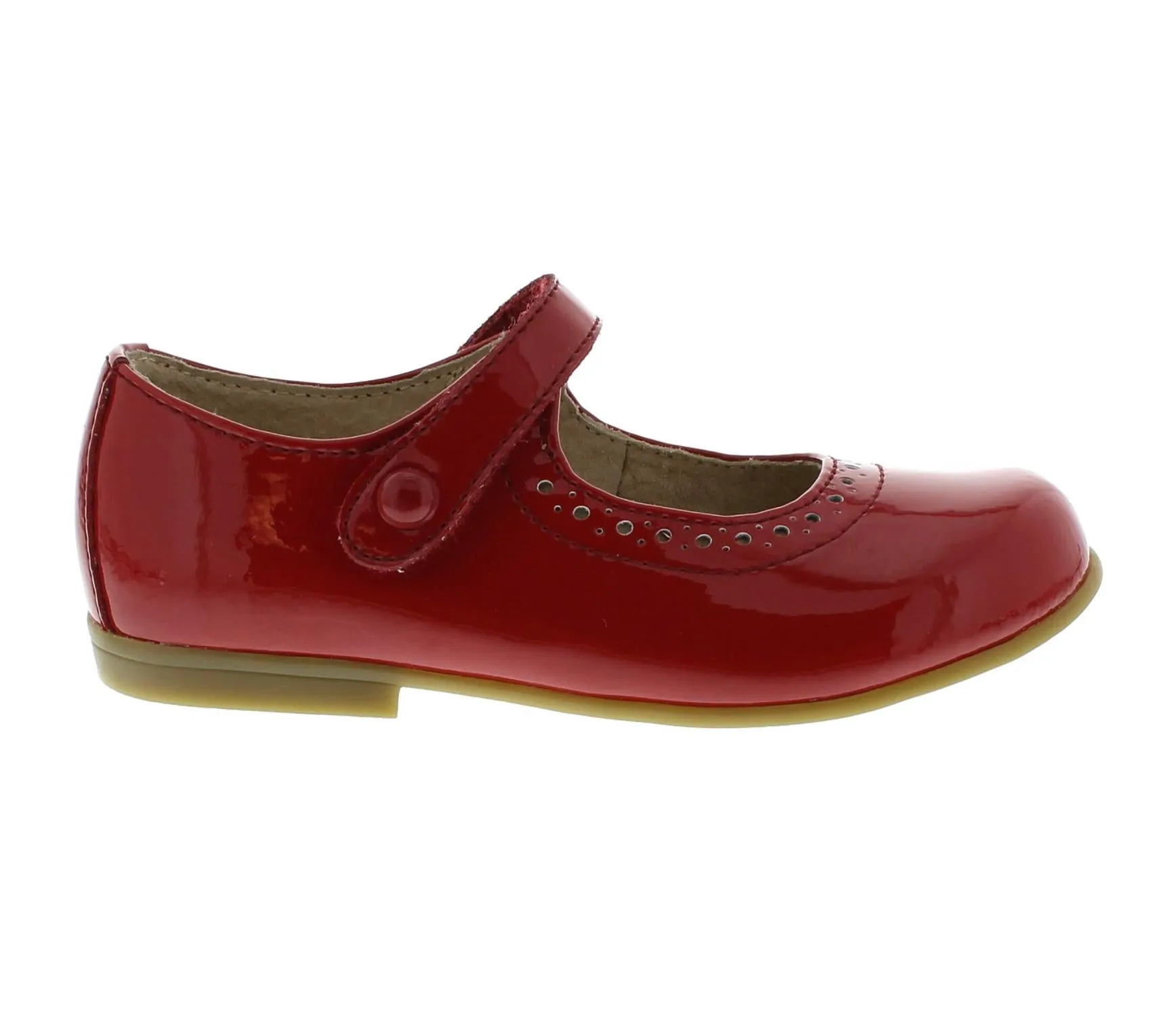 Girl's Emma Shoe - Medium/wide In Red Patent