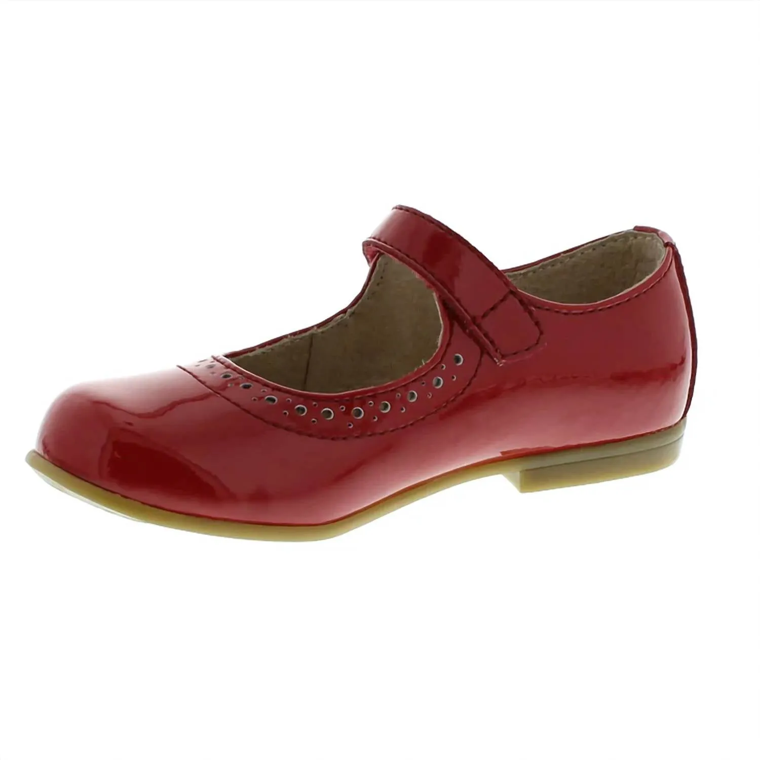 Girl's Emma Shoe - Medium/wide In Red Patent