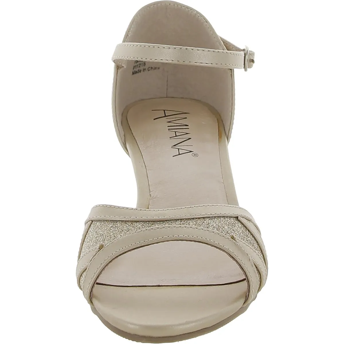 Girls Faux Leather Big Kid Ankle Strap