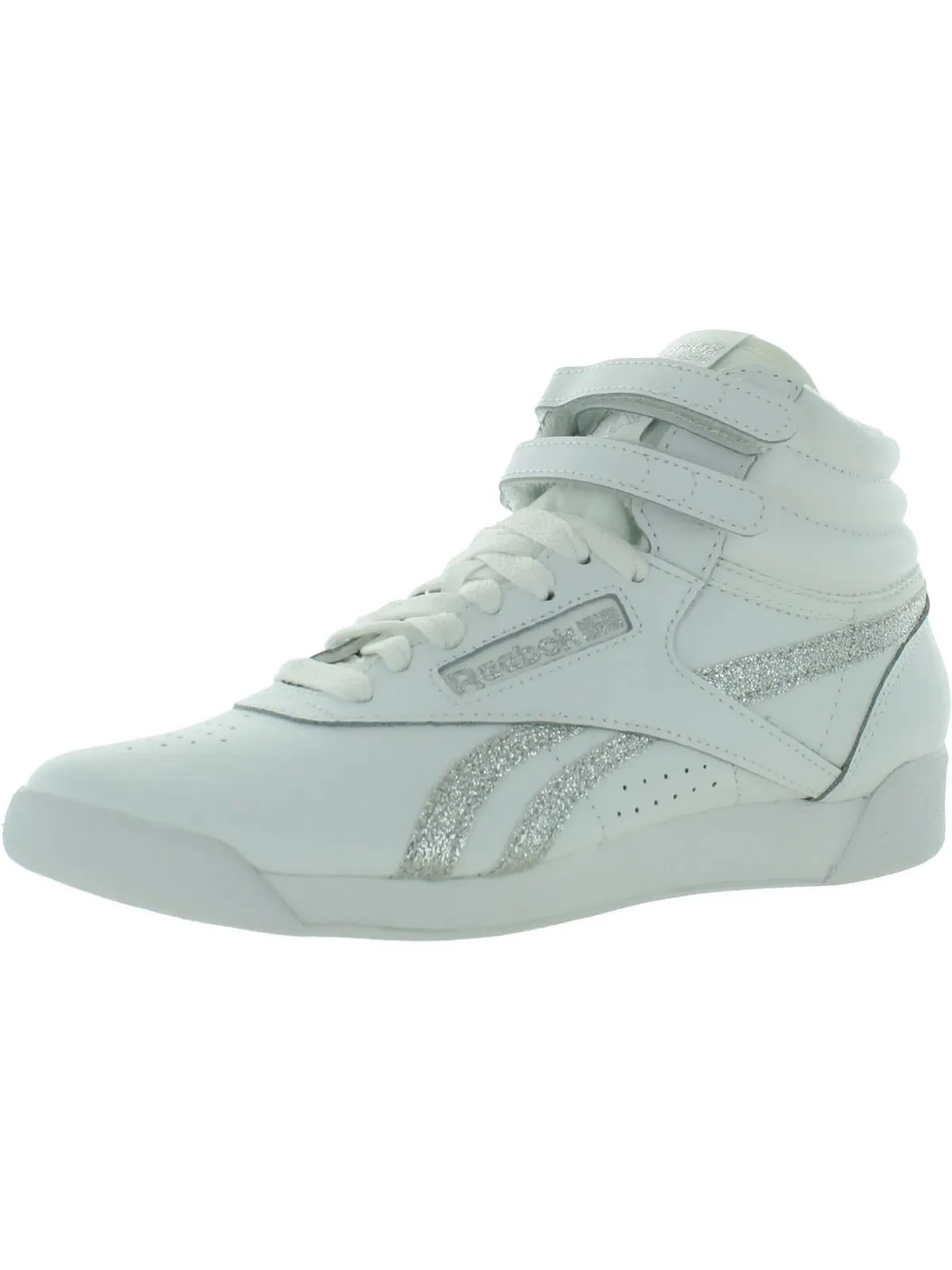Girls Faux Leather High-Top Casual And Fashion Sneakers