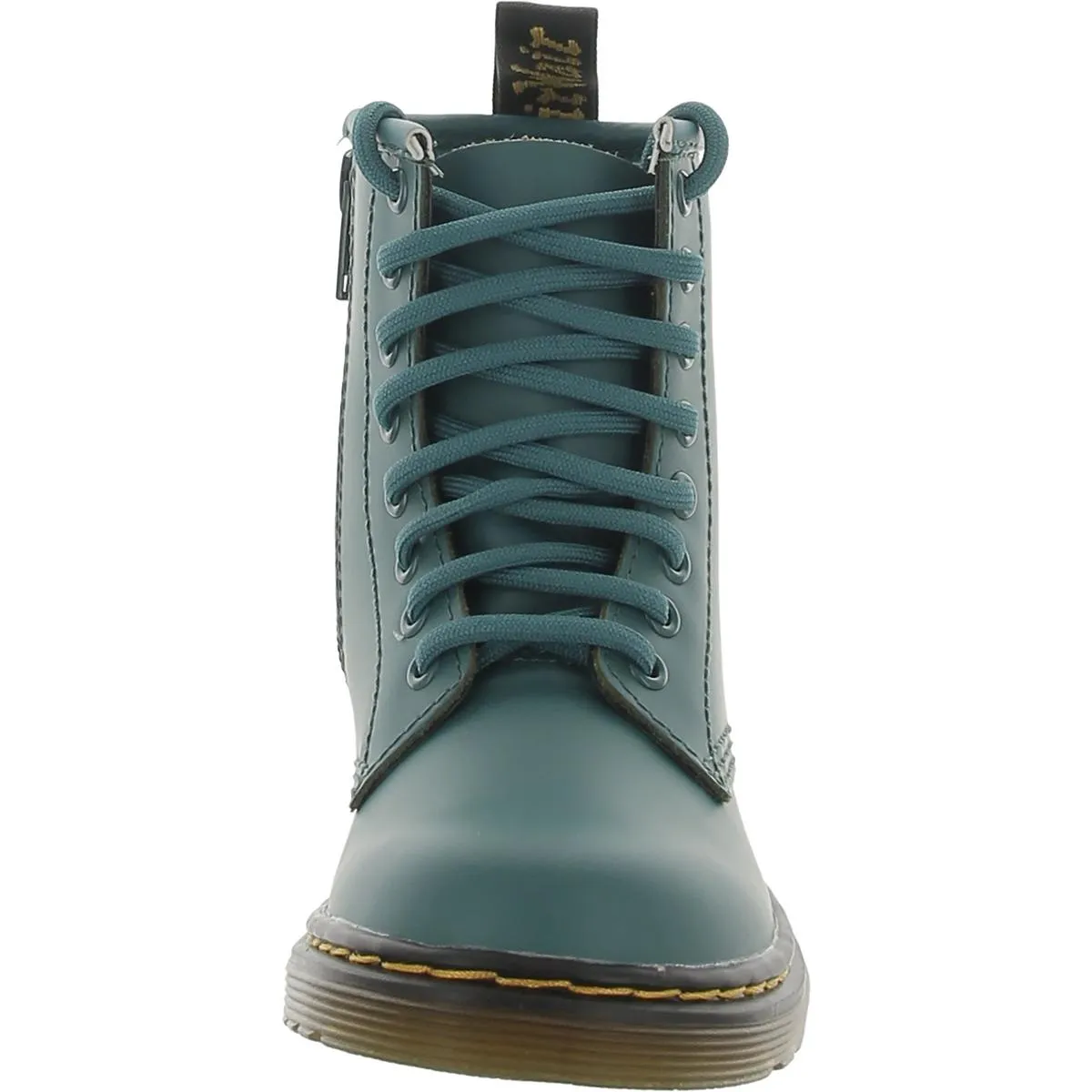 Girls Faux Leather Little Kid Combat & Lace-up Boots