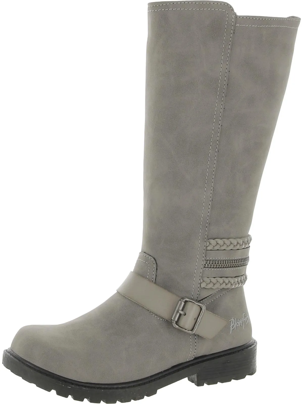 Girls Faux Leather Little Kid Knee-High Boots