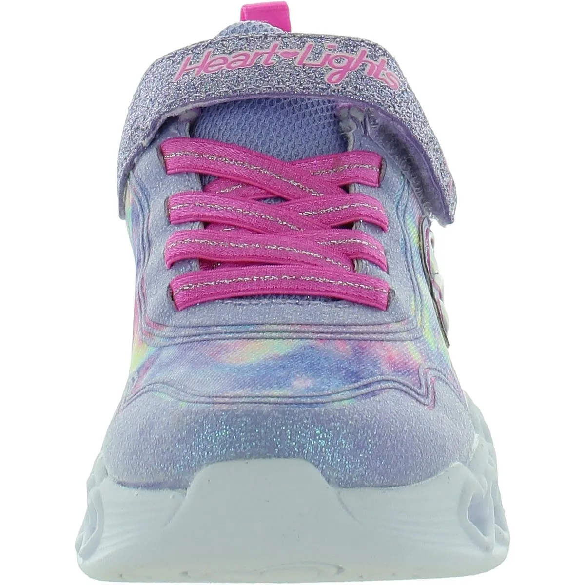 Girls Glitter Tye-Dye Light-Up Shoes