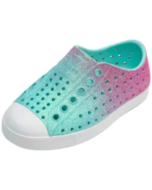 Girl's Jefferson Bling Slip-Ons In Hollywood Hydrangea