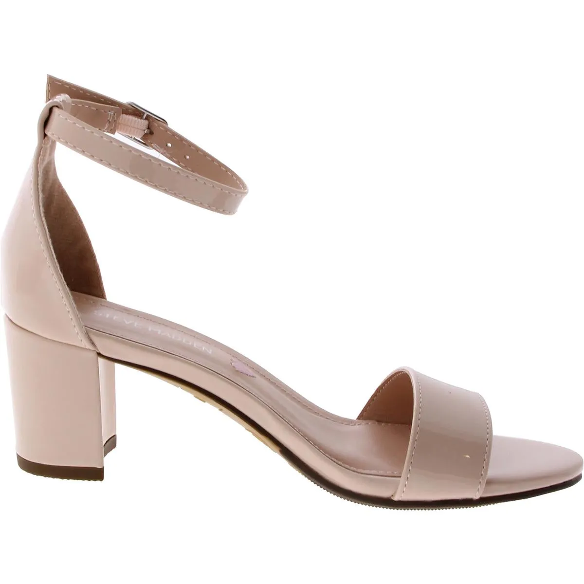 Girls Little Kid Faux Leather Block Heels