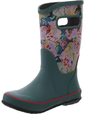 Girls Little Kid Floral Rain Boots