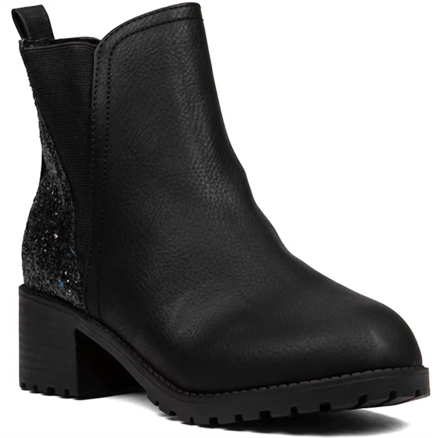 Girl's Mia Little Pratt Boots In Black