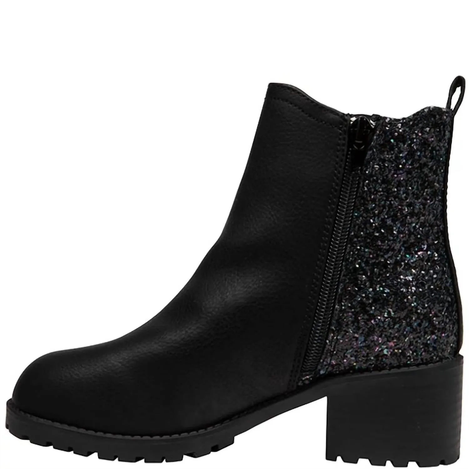 Girl's Mia Little Pratt Boots In Black