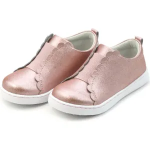 Girl's Phoebe Slip On Sneaker In Glitter Pink