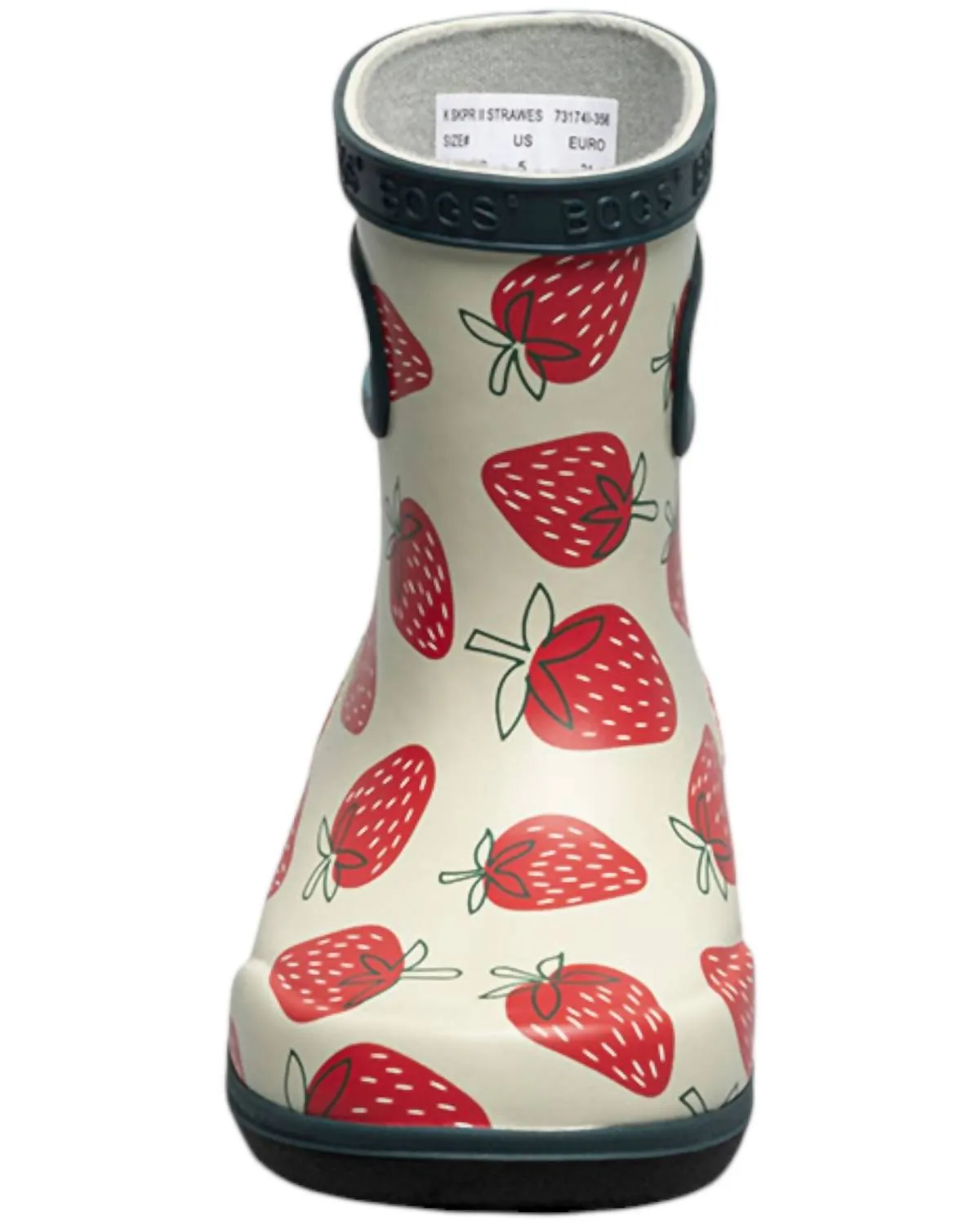 Girl's Rainboot Rainbow In Strawberry