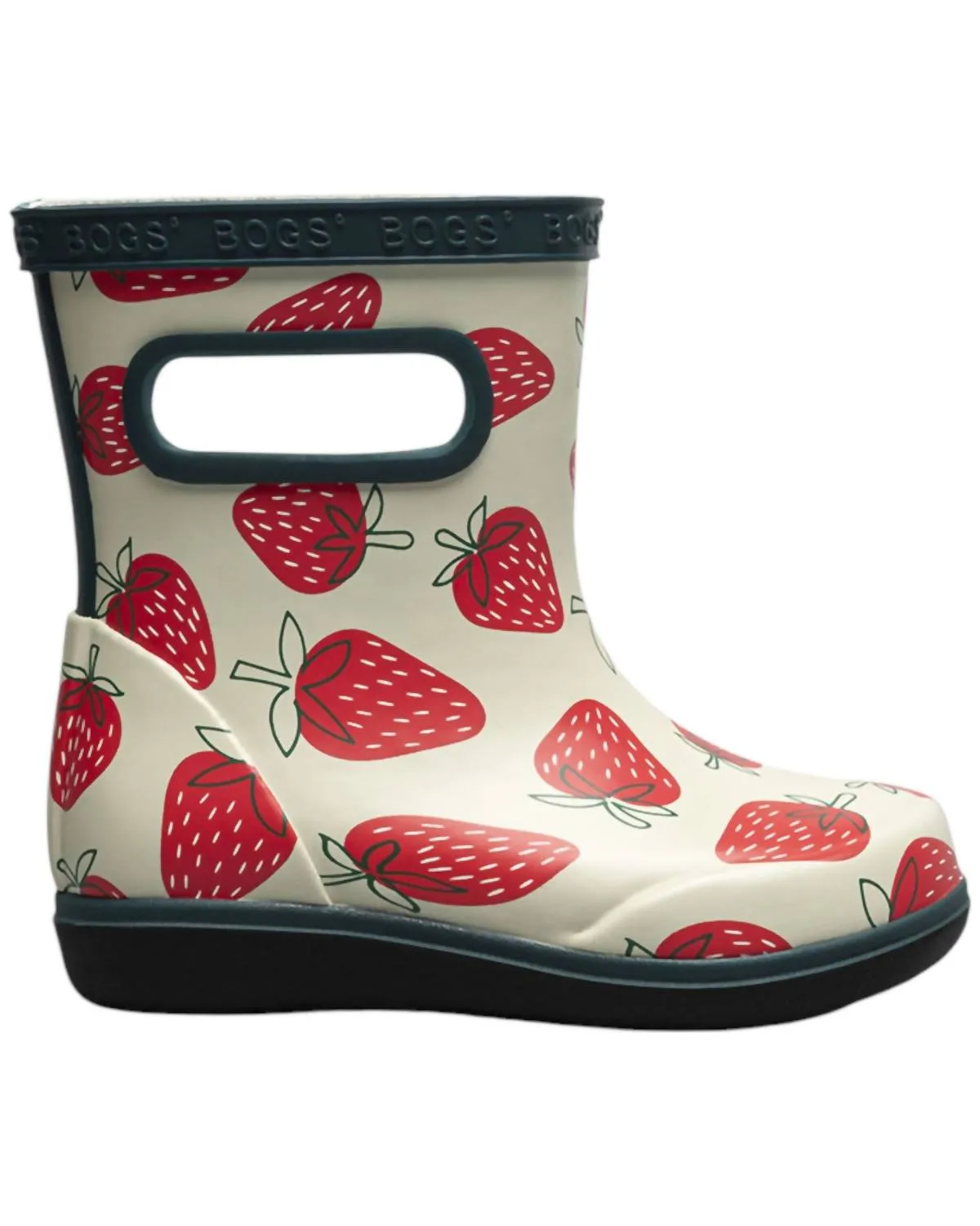 Girl's Rainboot Rainbow In Strawberry