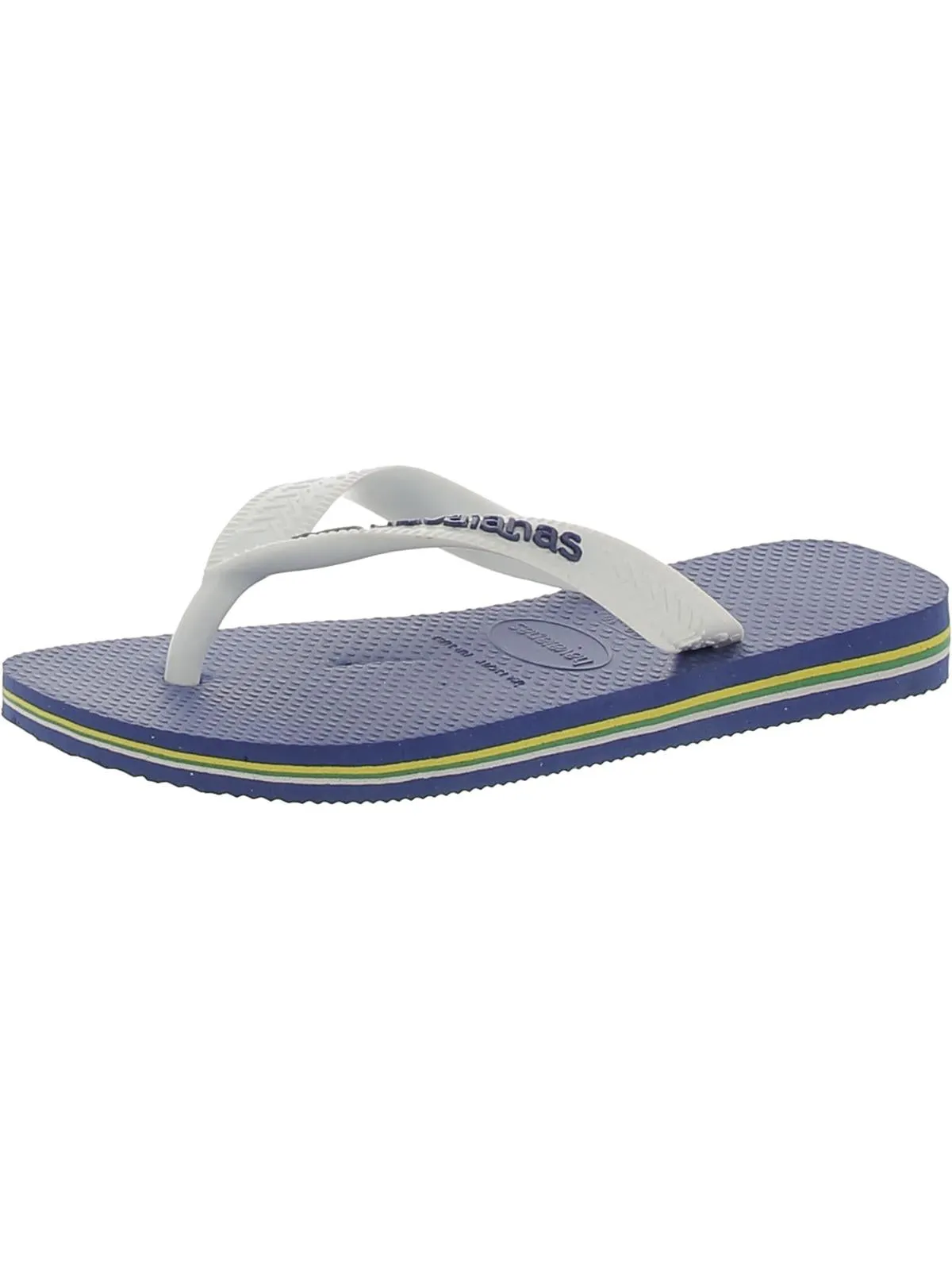 Girls Textured Signature Flip-Flops