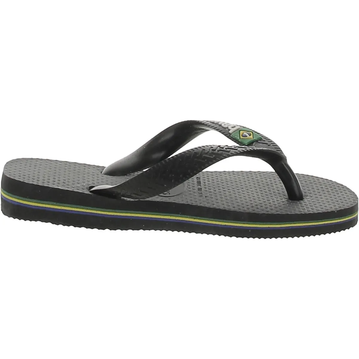 Girls Textured Signature Flip-Flops
