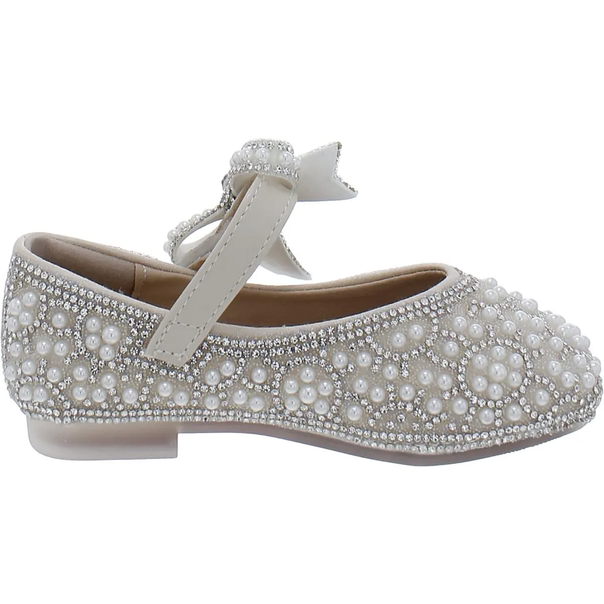 Girls Toddler Beaded Mary Janes