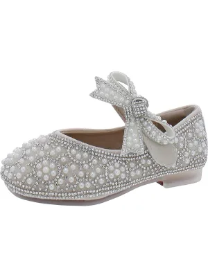 Girls Toddler Beaded Mary Janes