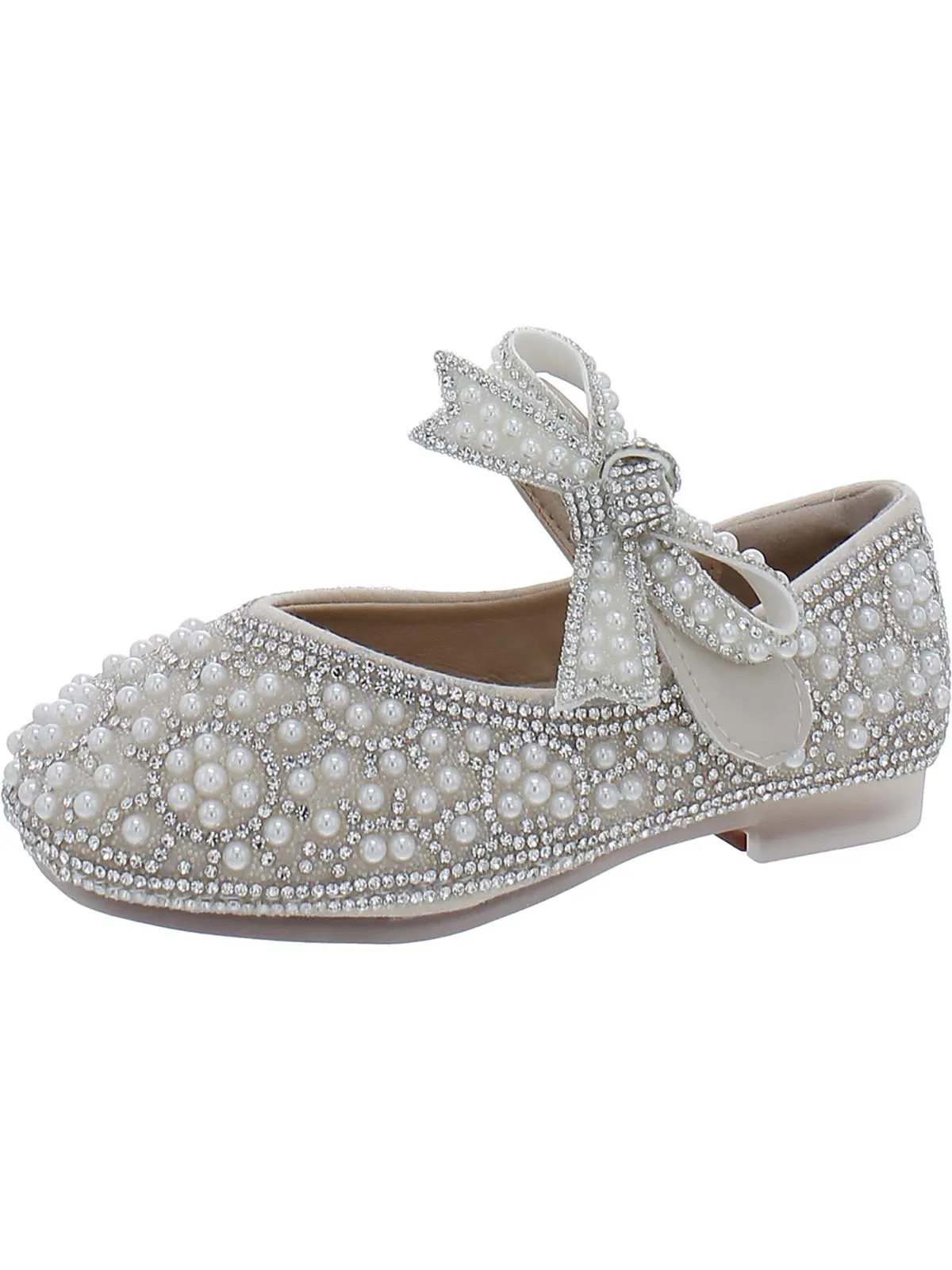 Girls Toddler Beaded Mary Janes