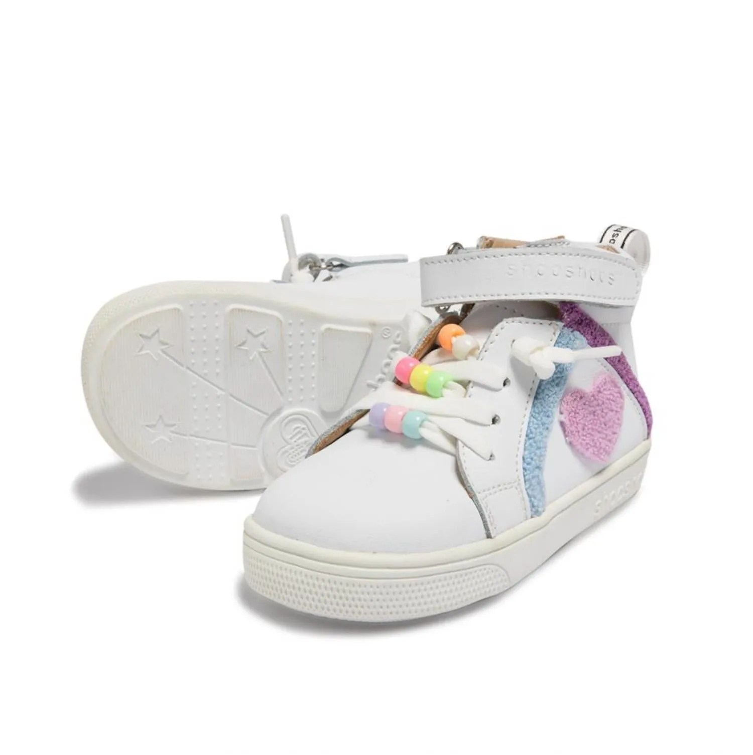 Girl's Wonderwall Hightop Sneaker In White