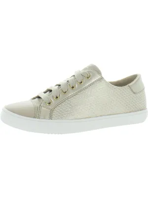 Gisli  Girls Faux Leather Embossed Fashion Sneakers