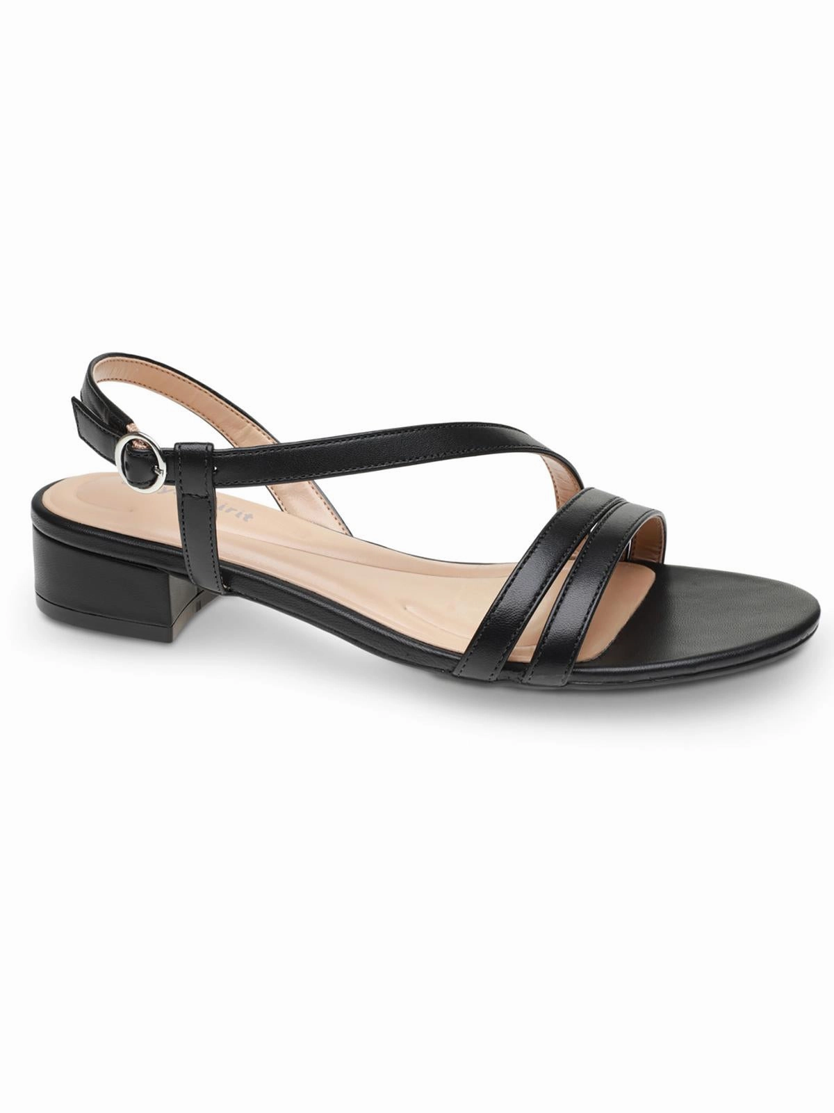 Glenni Womens Leather Slip On Heels