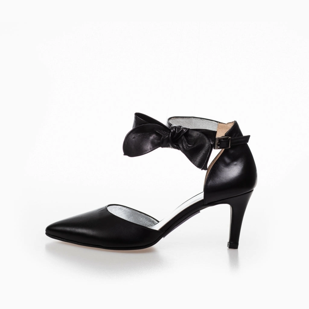 GOING OUT Leather - BLACK