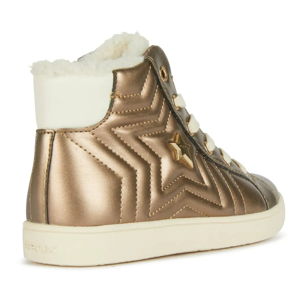 Gold Kathe High Top Sneakers