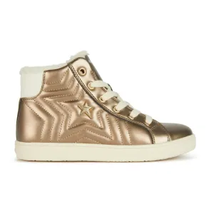 Gold Kathe High Top Sneakers