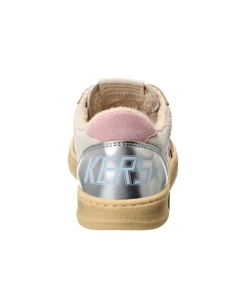 Golden Goose Ballstar New Leather & Suede Sneaker