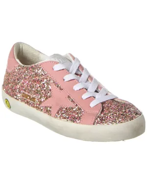 Golden Goose Superstar Glitter & Leather Sneaker