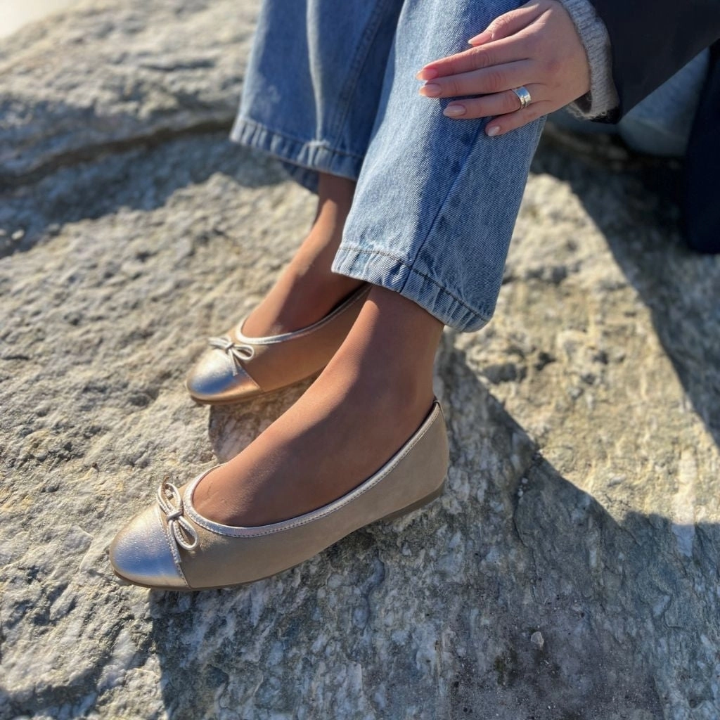 GOOD LUCK NUDE/GOLD - NUDE/GOLD