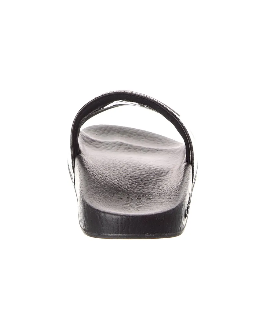 Gucci Interlocking G Leather Slide