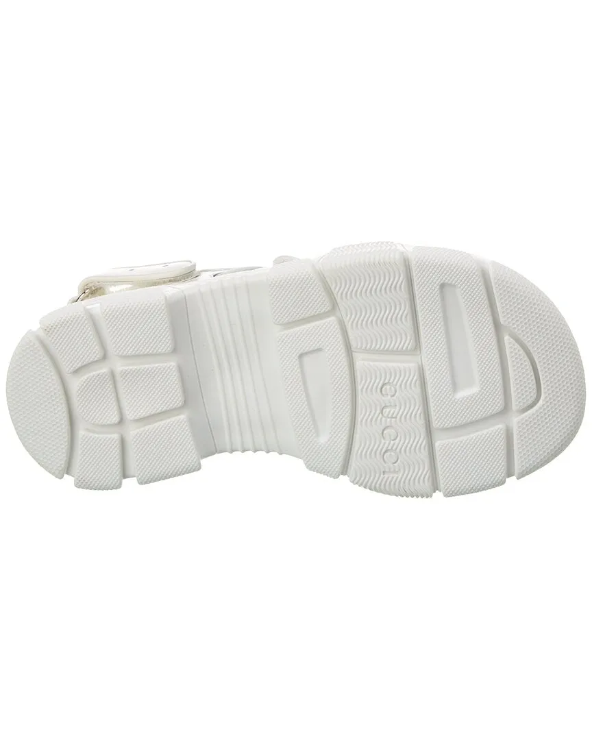 Gucci Leather & Mesh Sandal