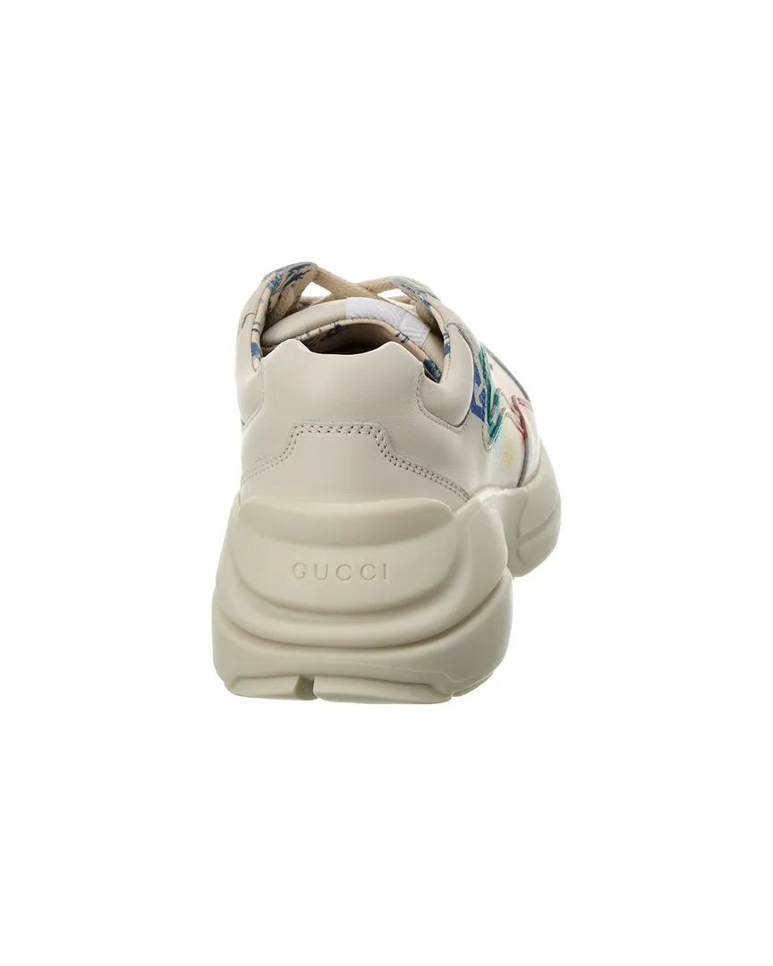 Gucci Rhyton Leather Sneaker
