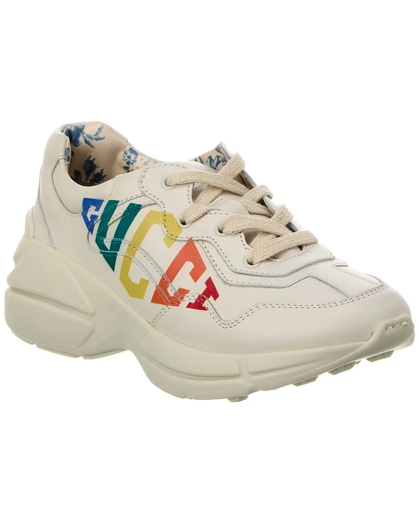 Gucci Rhyton Leather Sneaker