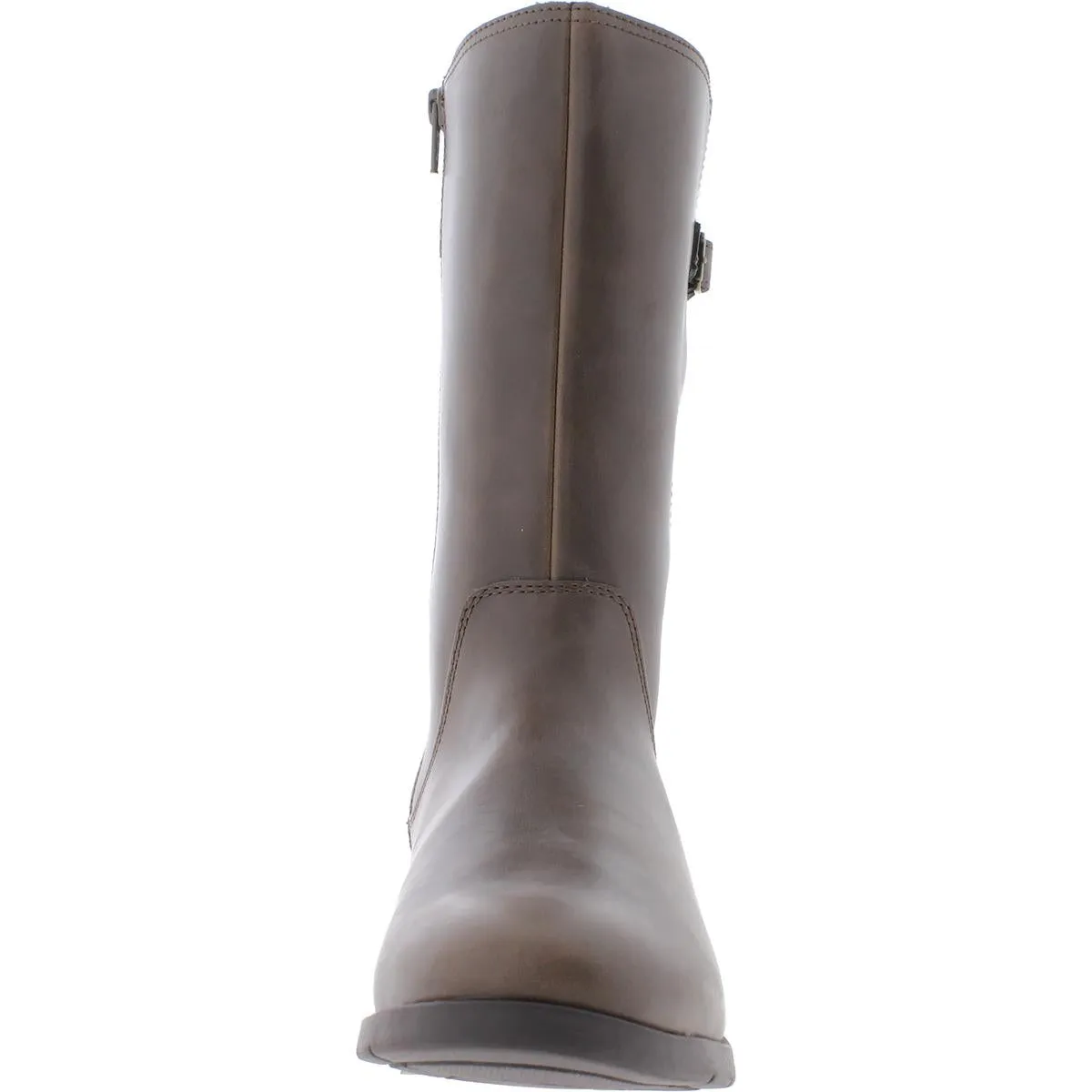 Gwendolyn Girls Faux Leather Big Kids Mid-Calf Boots