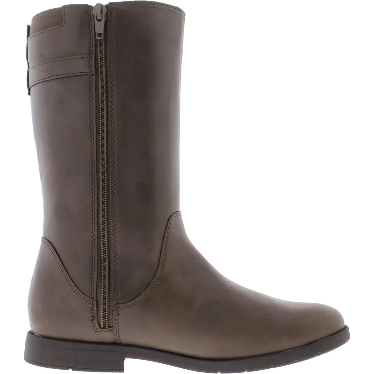 Gwendolyn Girls Faux Leather Big Kids Mid-Calf Boots