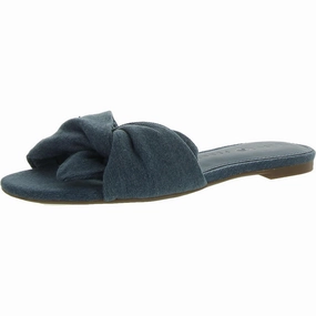 Halie Womens Slip On Slide Sandals